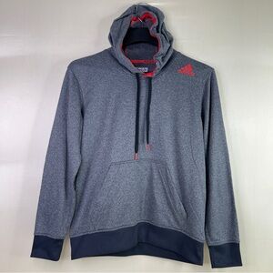 Adidas Men’s Gray Sweater/Hoodie Size Medium Sporty Trendy, Athletic Style